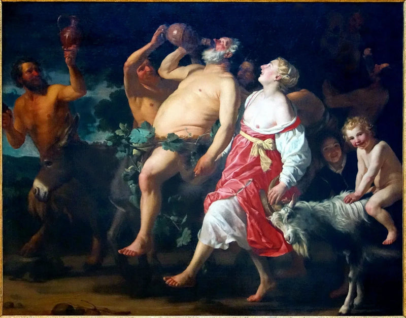 Silénen voitto - Gerrit van Honthorst