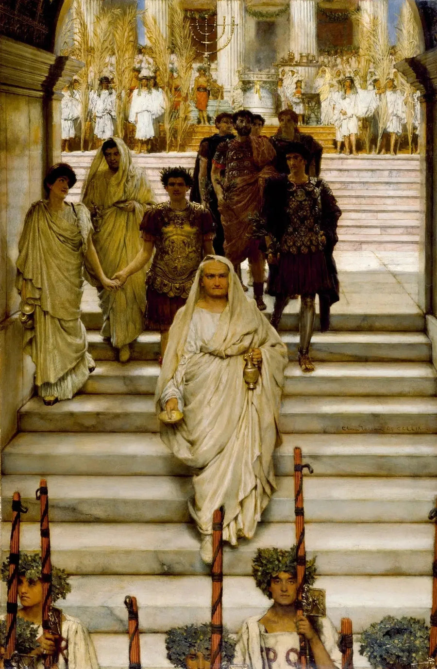 Titus'n voitto: Flaviukset - Lawrence Alma-Tadema