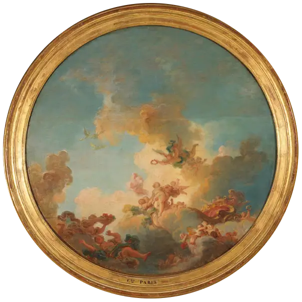 Venusin voitto - Jean-Honoré Fragonard