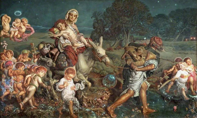 Innocentien voitto - William Holman Hunt