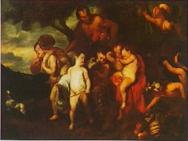 Nuoren Bacchuksen voitto - Antoine van Dyck