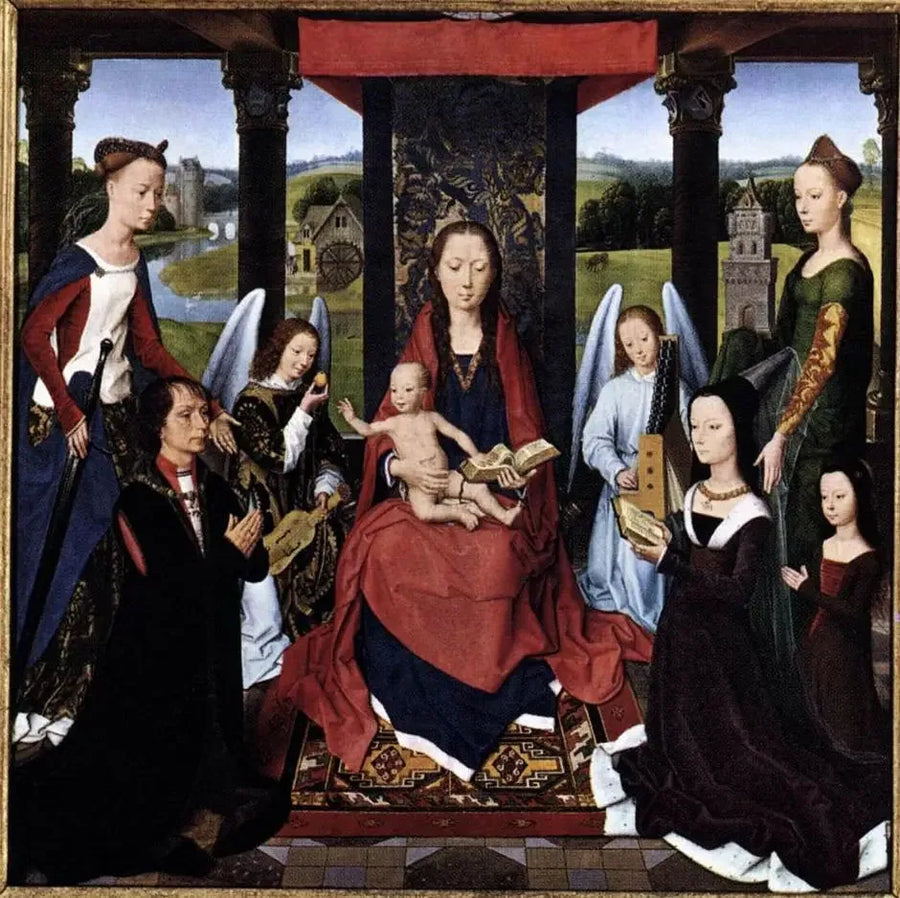 Donne triptyyki (keskipaneeli) - Hans Memling