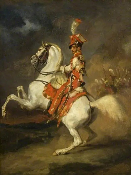 Kaartin trumpetti soittaja - Théodore Géricault