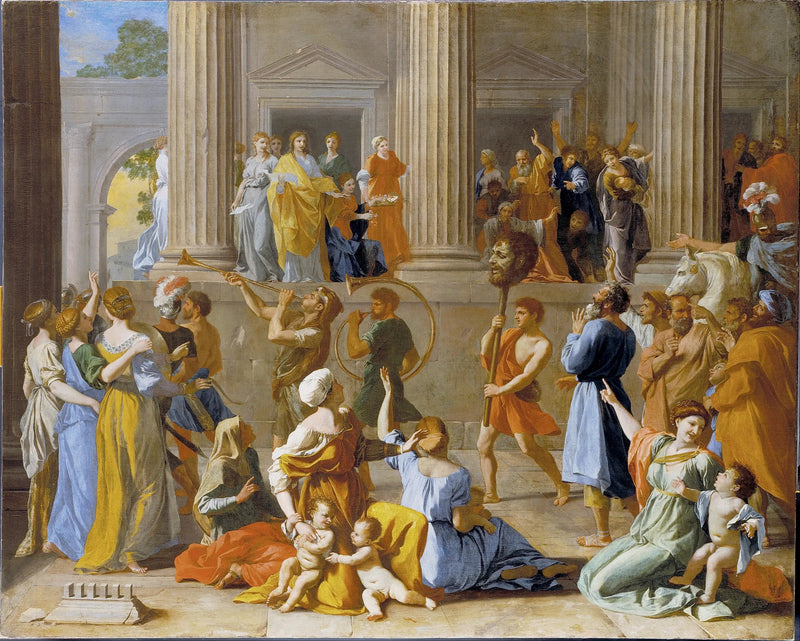 Daavidin voitto - Nicolas Poussin