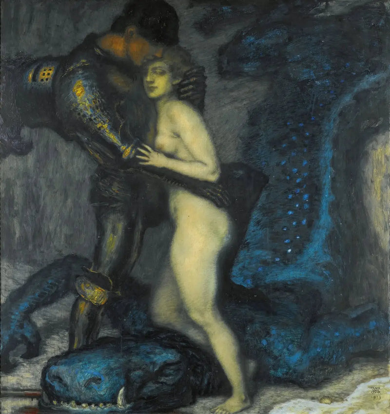Lohikäärmeentappaja - Franz Von Stuck