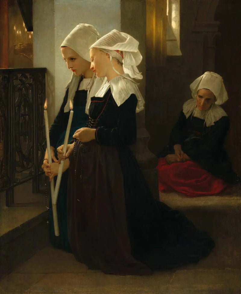 Pyhän Annan toive Auray'ssa - Bouguereau