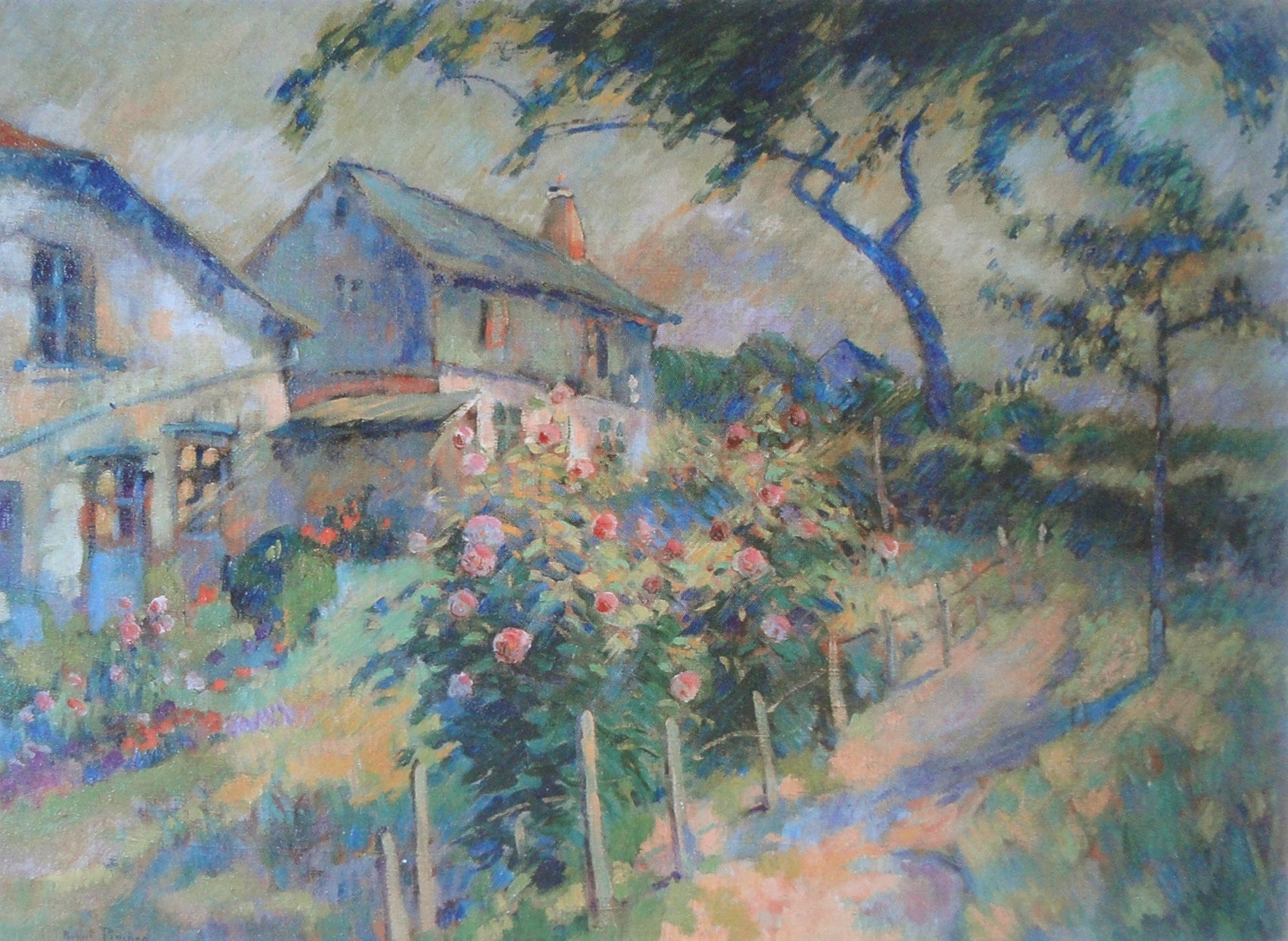 Le Vallon du temps perdu - Robert Antoine Pinchon image 1 copie peinte à la main à l’huile
