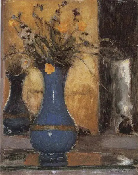Sininen maljakko - Édouard Vuillard