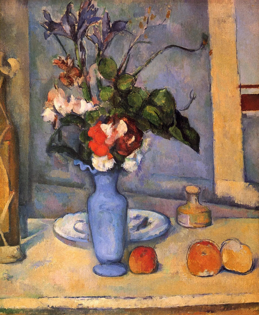 Sininen maljakko - Paul Cézanne