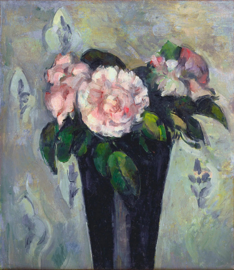 Tummansininen maljakko - Paul Cézanne