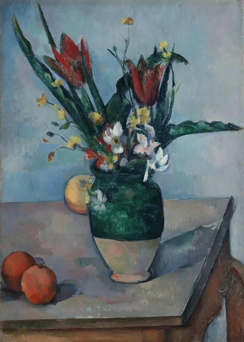 Tulppaanimaljakko - Paul Cézanne