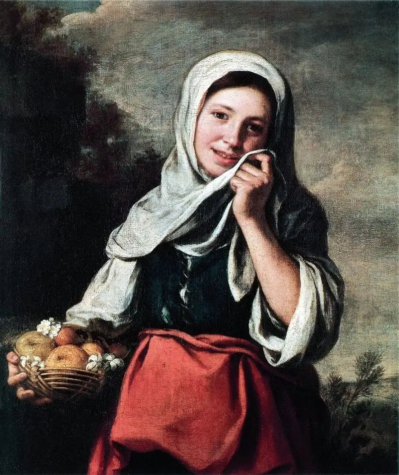 hedelmäkauppias - Bartolomé Esteban Murillo