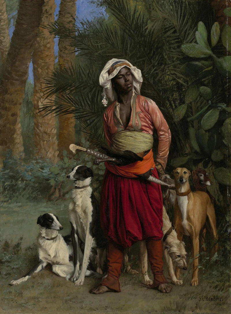 Musta metsästäjä - Jean-Léon Gérôme