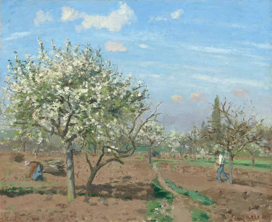 Puutarha - Camille Pissarro