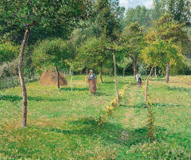 Éragny-puutarha - Camille Pissarro