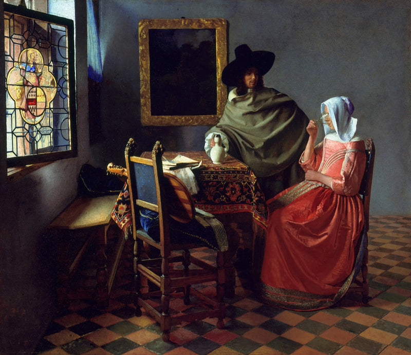 Viinilasi - Johannes Vermeer