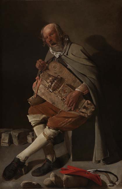 Vanha mies - Georges de La Tour