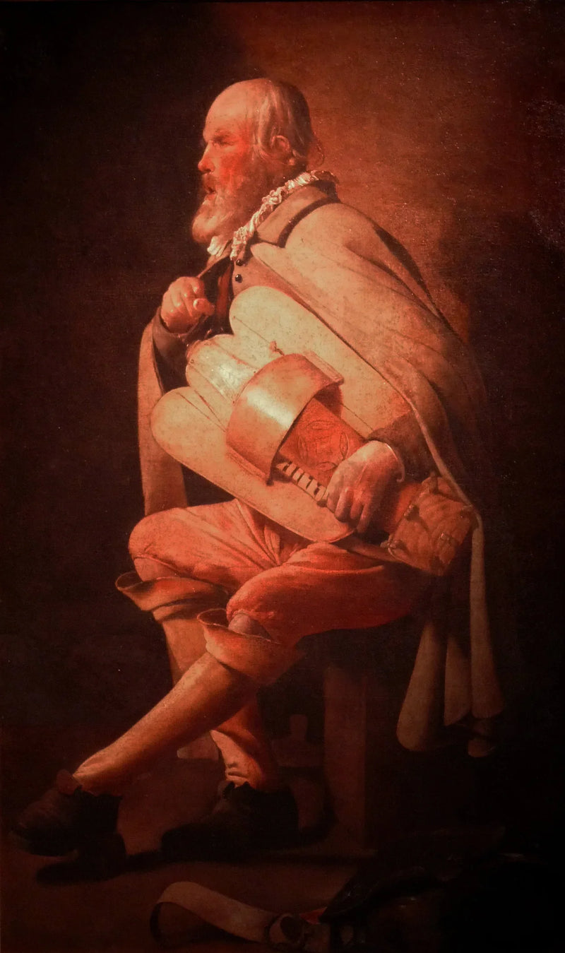 Vanha mies - Georges de La Tour