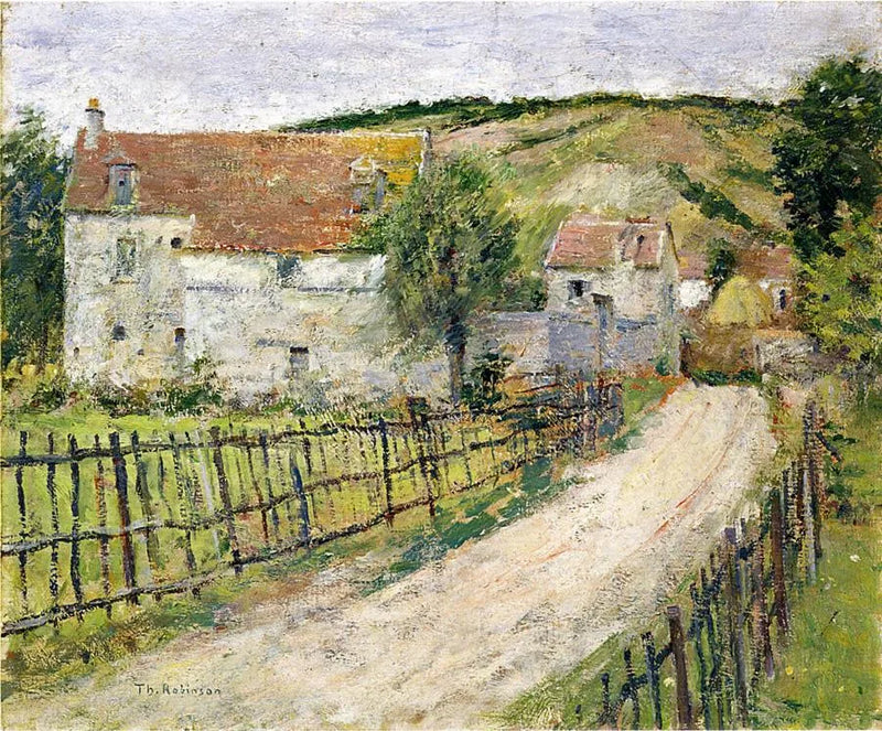 Vanha mylly - Theodore Robinson