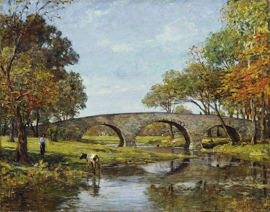 Vanha silta - Theodore Robinson