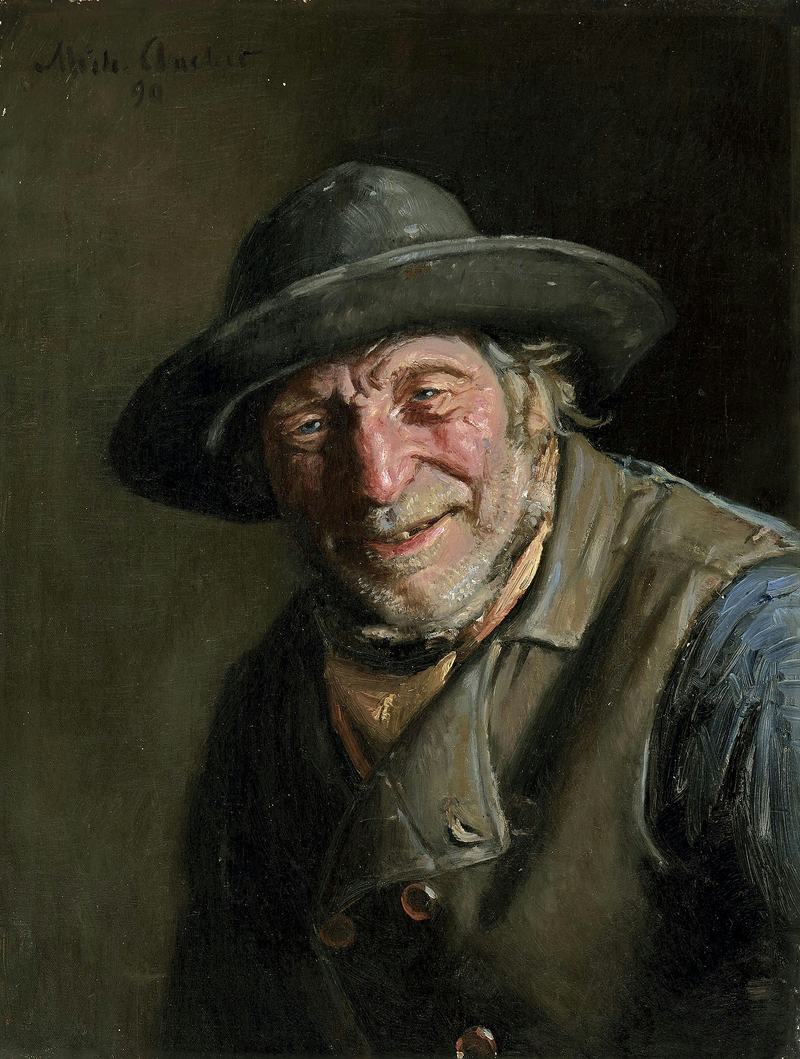 Vanha Seren. -Michael Peter Ancher