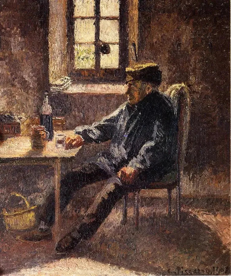 Vanha Viinitarhuri, Moret - Camille Pissarro