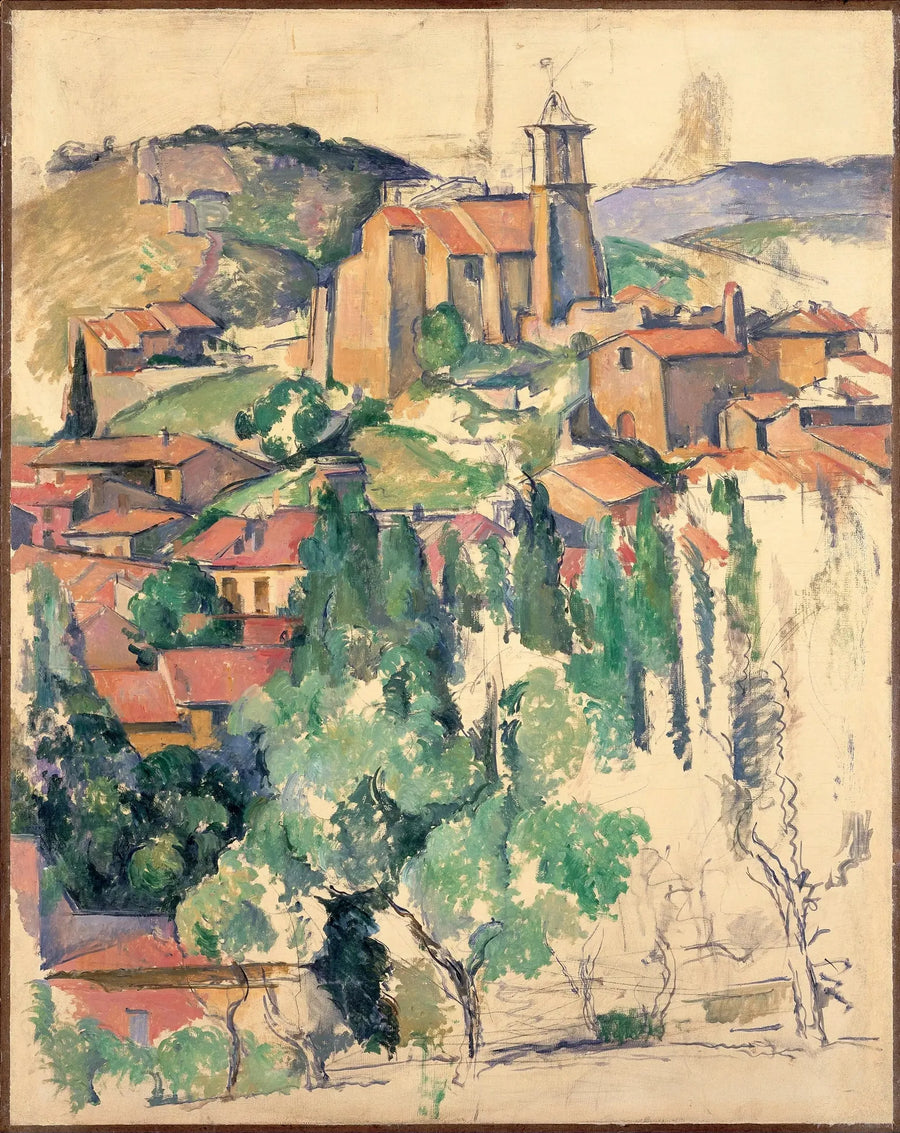 Gardannen kylä - Paul Cézanne