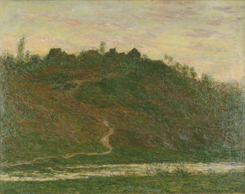 Roche-Blondin kylä, Illan vaikutus - Claude Monet