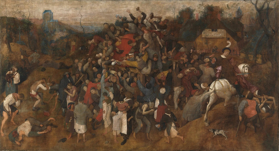 Pyhän Martin viini - Pieter Brueghel vanhempi