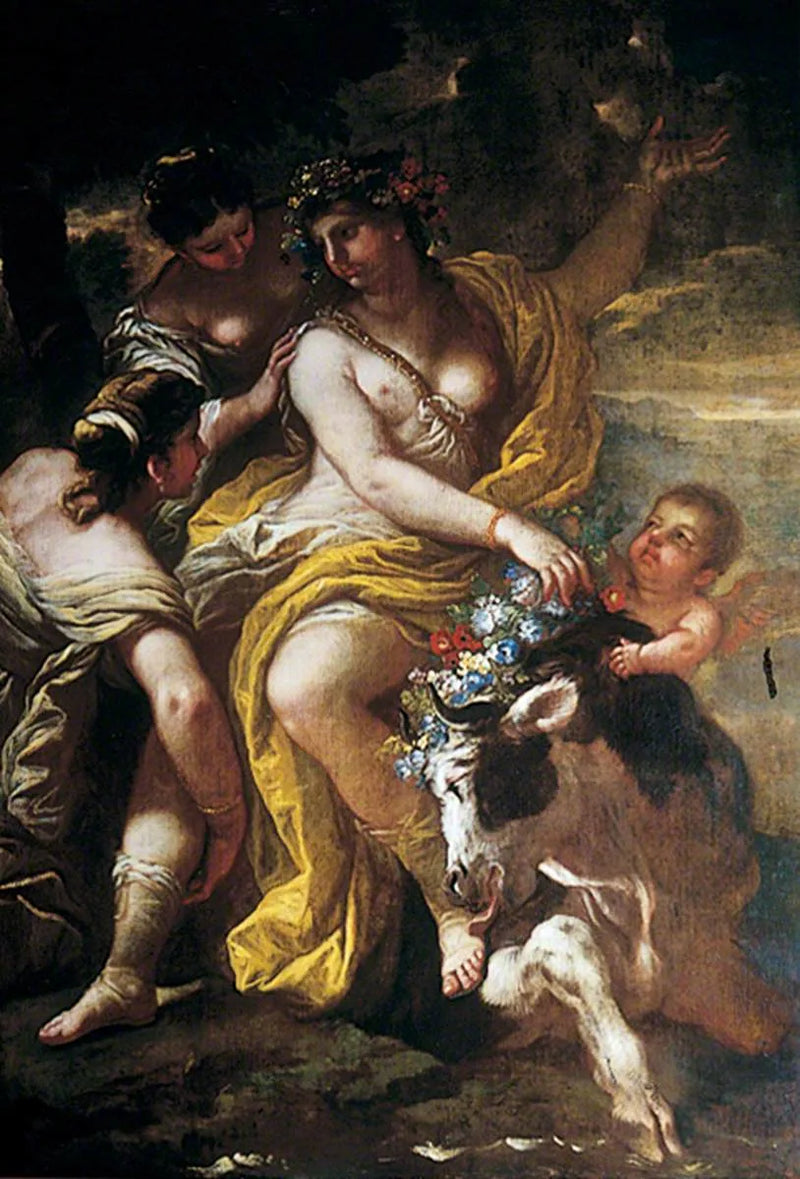 Euroopan raiskaus - Luca Giordano