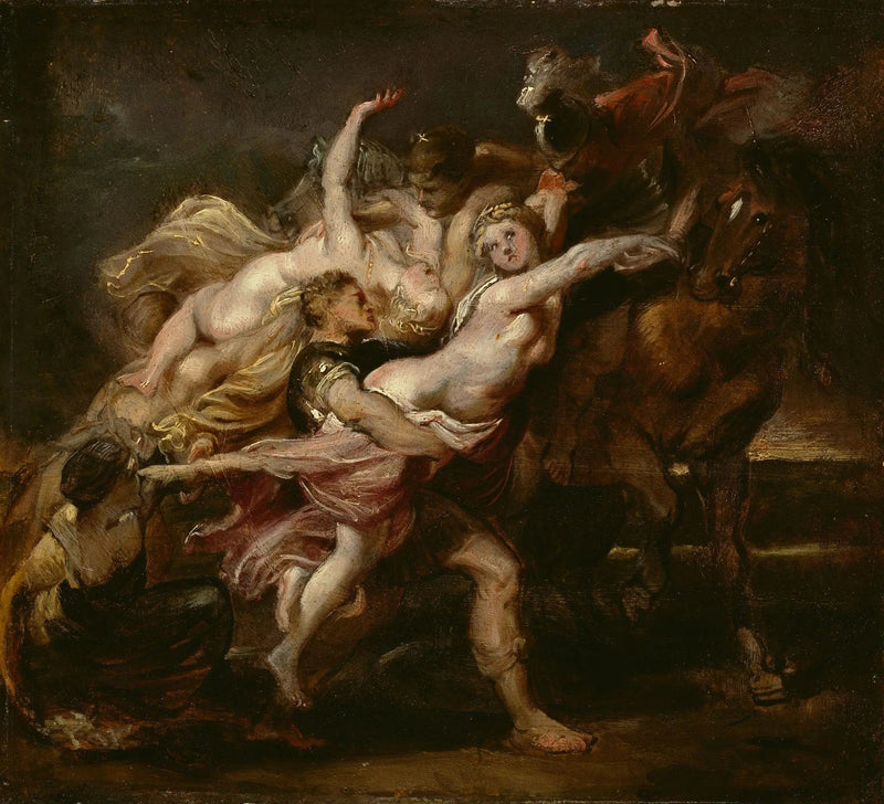 Levkipposin tyttöjen raiskaus - Peter Paul Rubens