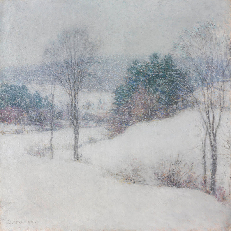 Valkoinen huivi - Willard Metcalf