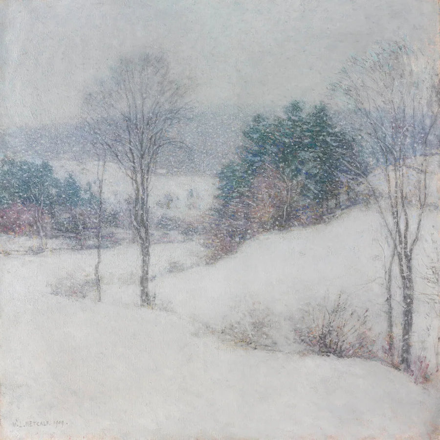 Valkoinen huivi - Willard Metcalf