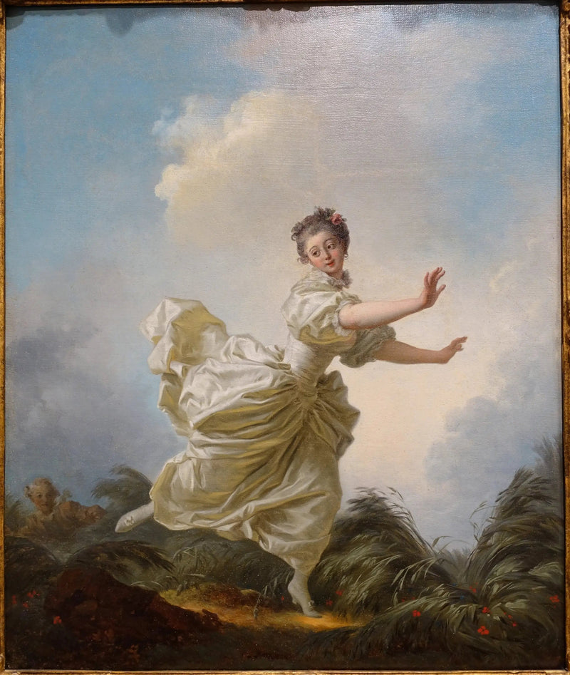 Ennalta järjestetty lento - Jean-Honoré Fragonard
