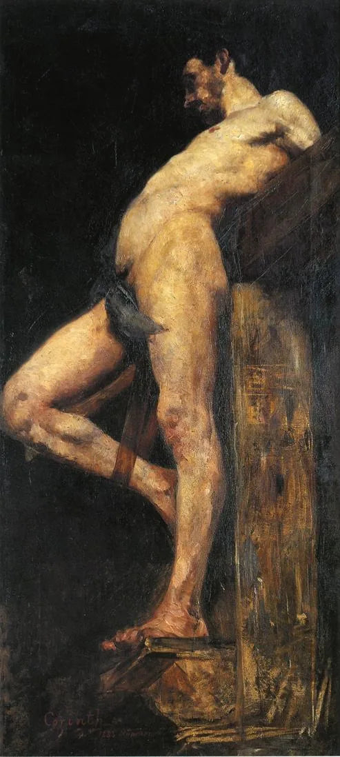 Ristiinnaulittu varas - Lovis Corinth