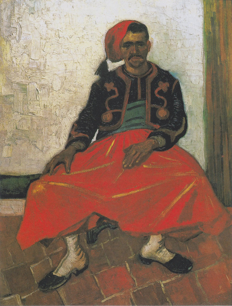 Istuva zouave - Vincent van Gogh