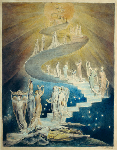 L’échelle de Jacob - William Blake - Alpha Reproduction