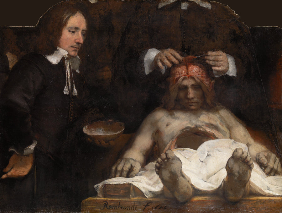 Anatomian oppitunti tohtori Joan Deymanilta - Rembrandt