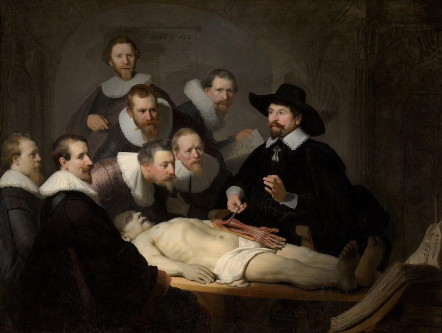 La Leçon d’anatomie du docteur Nicolaes Tulp — Rembrandt