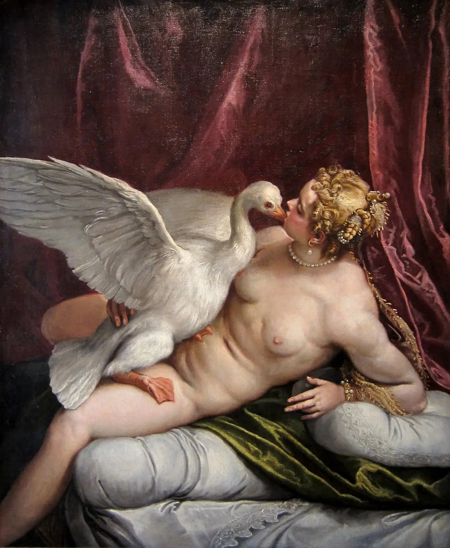 Léda ja joutsen - Paul Véronèse