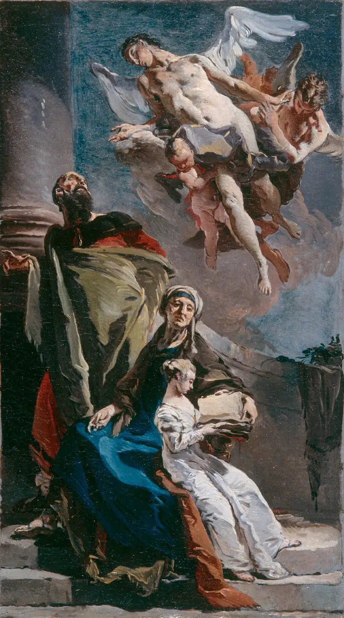 Neitsyt Marian kasvatus - Giovanni Battista Tiepolo
