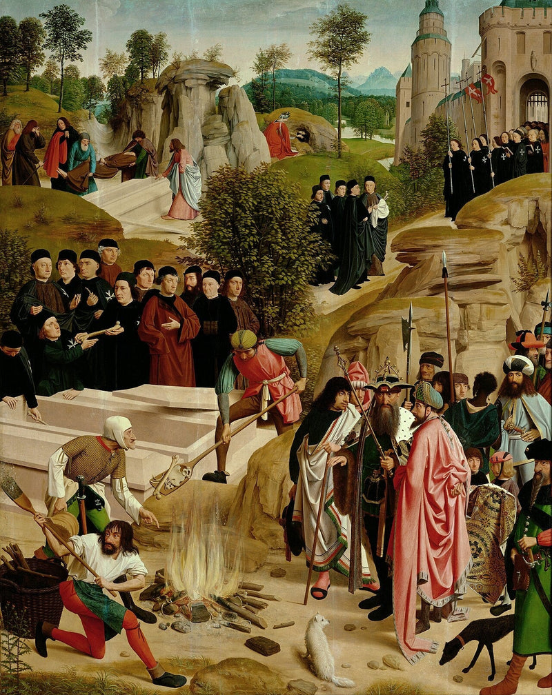 Pyhän Johanneksen reliikkien legenda - Geertgen tot Sint Jans