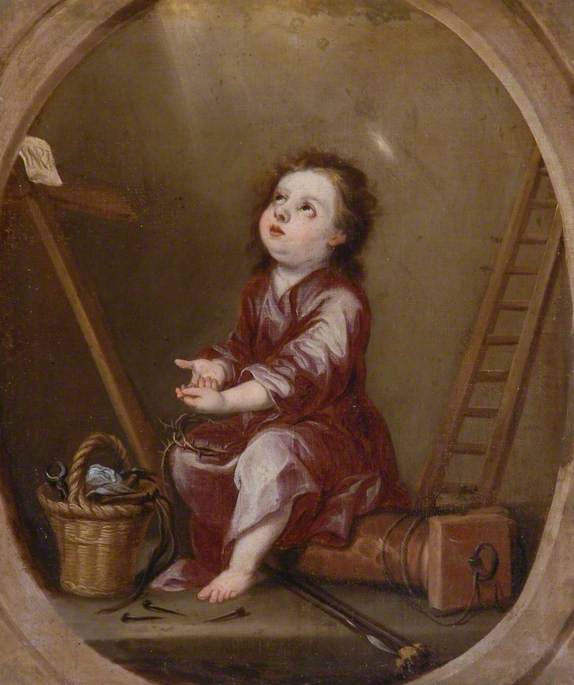 L’Enfant Jésus avec la couronne d’épines - Alonso Cano - Alpha Reproduction