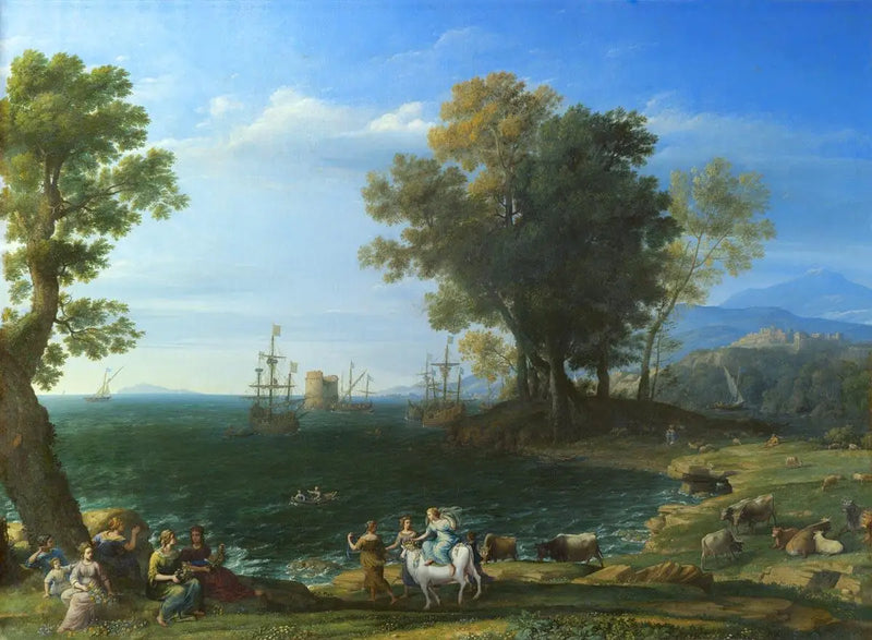 Euroopan ryöstö - Claude Lorrain