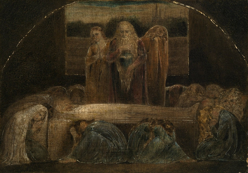 Hautaaminen - William Blake