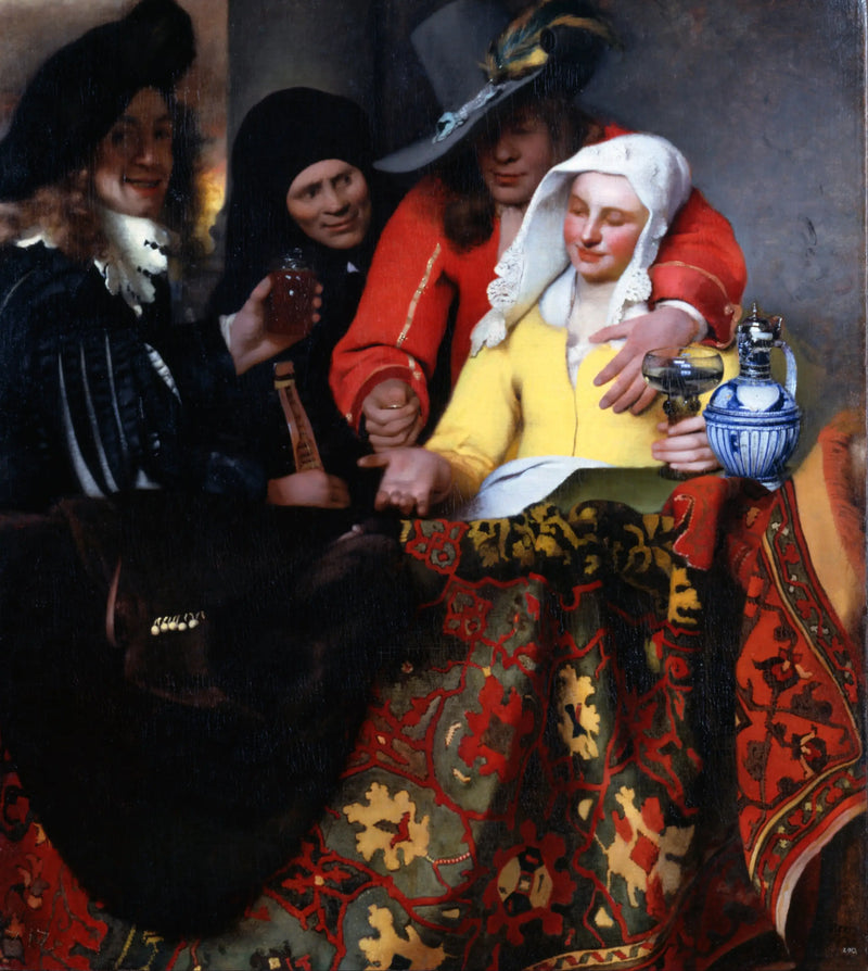 Välittäjä - Johannes Vermeer
