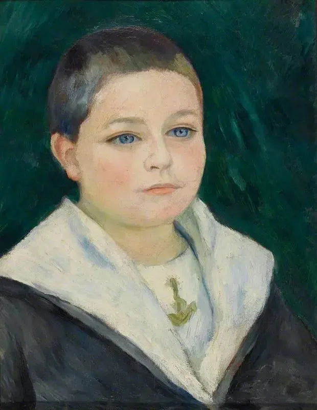 Léon Goujon merimiespuvussa - Pierre-Auguste Renoir