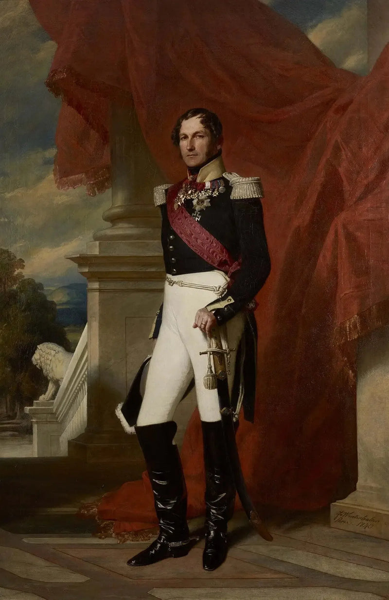 Léopold I, Belgian kuningas - Franz Xaver Winterhalter