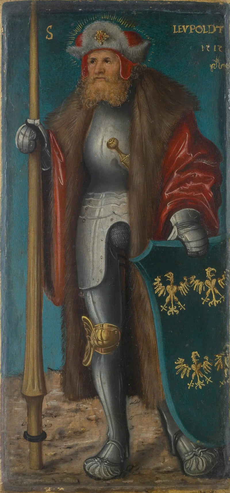Léopold III, markgraf of Autriche - Lucas Cranach van de Oudere