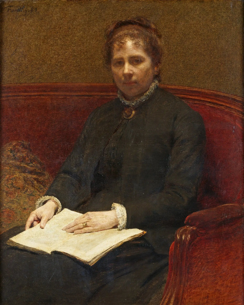 Taiteilijan puoliso - Henri Fantin-Latour